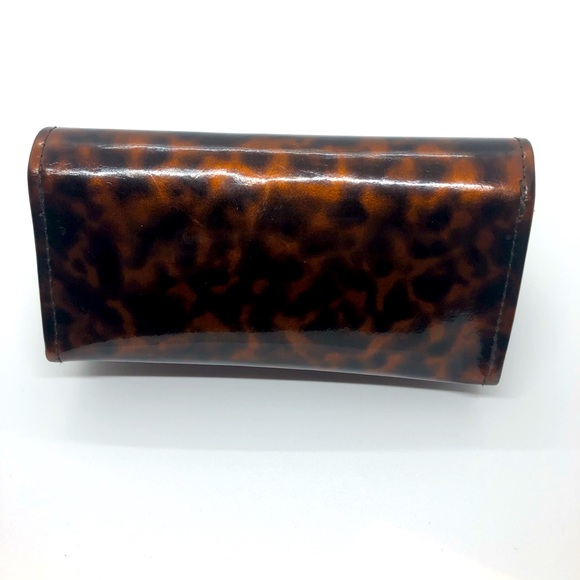 Tory Burch Tortoiseshell Eyeglasses / Sunglasses Case - Picture 4 of 7